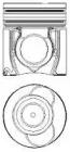Nural 87-109200-00 Поршень двигуна Nural 87-109200-00 Поршень двигуна