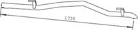 Dinex 56517 Exhaust pipe