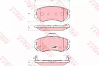 TRW GDB3386 Brake pads