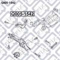 Q-FIX Q0051542 Сайлентблок Q-FIX Q0051542 Сайлентблок