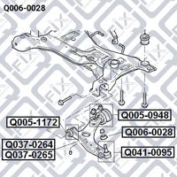 Q-FIX Q006-0028 Пыльник шаровой опоры Q-FIX Q006-0028 Пыльник шаровой опоры