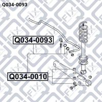 Q-FIX Q034-0093 Link stabilizer Q-FIX Q034-0093 Link stabilizer