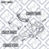 Q-FIX Q037-0065 Arm assy suspension Q-FIX Q037-0065 Arm assy suspension