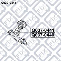 Q-FIX Q037-0441 Arm assy suspension
