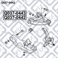 Q-FIX Q037-0442 Важіль підвіски колеса