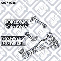 Q-FIX Q037-0738 Arm assy suspension