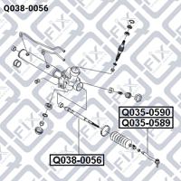 Q-FIX Q038-0056 Рульова тяга Q-FIX Q038-0056 Рульова тяга