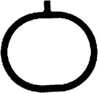 Corteco 450235P Gasket graphite Corteco 450235P Gasket graphite