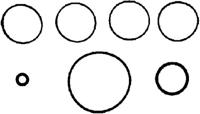 Corteco 450357P Gasket graphite