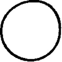 Corteco 450561H Gasket graphite Corteco 450561H Gasket graphite