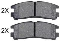 A.B.S. P54012 Колодки тормозные