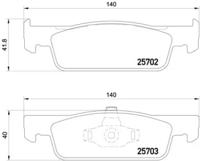 A.B.S. P68059 Brake pads A.B.S. P68059 Brake pads
