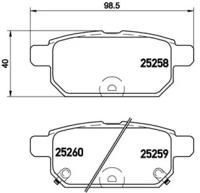 A.B.S. P79029 Brake pads