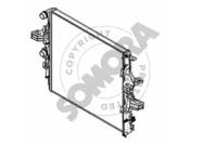 Somora 086340A Радіатор охолодження двигуна