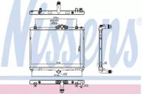 Nissens 606055 Радіатор Nissens 606055 Радіатор