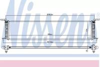 Nissens 606454 Радіатор охолодження двигуна