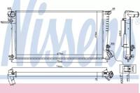 Nissens 61326 Радіатор Nissens 61326 Радіатор