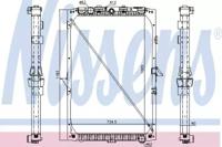 Nissens 61447 Радиатор охлаждения двигателя Nissens 61447 Радиатор охлаждения двигателя