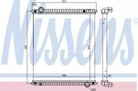Nissens 61967 Радіатор