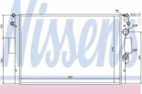 Nissens 61985 Радіатор