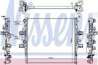 Nissens 61989 Радіатор охолодження двигуна