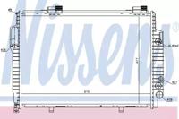 Nissens 62616 Радіатор охолодження двигуна Nissens 62616 Радіатор охолодження двигуна