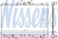 Nissens 62806A Радіатор