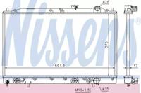 Nissens 62835 Радиатор охлаждения двигателя