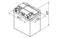 Bosch 0 092 S40 190 Batterie