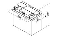 Bosch 0 092 S40 230 Batterie
