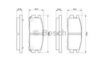 Bosch 0 986 424 367 Колодки тормозные Bosch 0 986 424 367 Колодки тормозные