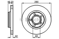 Bosch 0 986 478 869 Brake disc