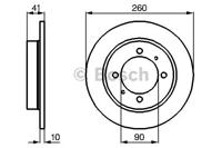 Bosch 0 986 478 898 Диск гальмівний Bosch 0 986 478 898 Диск гальмівний
