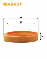 Wix Filters WA6457 Фільтр повітряний Wix Filters WA6457 Фільтр повітряний