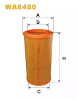 Wix Filters WA6480 Фільтр повітряний Wix Filters WA6480 Фільтр повітряний