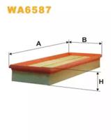 Wix Filters WA6587 Фільтр повітряний