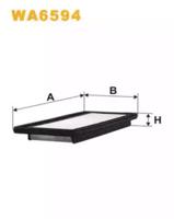 Wix Filters WA6594 Фільтр повітряний Wix Filters WA6594 Фільтр повітряний