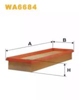Wix Filters WA6684 Фільтр повітряний Wix Filters WA6684 Фільтр повітряний