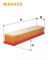 Wix Filters WA9425 Фільтр повітряний Wix Filters WA9425 Фільтр повітряний