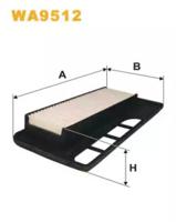 Wix Filters WA9512 Air filter