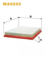 Wix Filters WA9605 Фільтр повітряний Wix Filters WA9605 Фільтр повітряний