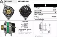 EDR 933688 Alternator assy