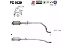 AS S.L.U. FD1029 Сажевий фільтр