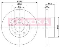 Kamoka 1031003 Диск гальмівний
