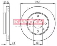 Kamoka 1031770 Brake disc