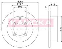 Kamoka 1032282 Диск гальмівний