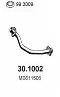 Asso 30.1002 Exhaust pipe Asso 30.1002 Exhaust pipe