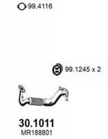 Asso 30.1011 Exhaust pipe