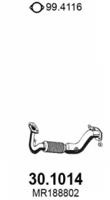 Asso 30.1014 Exhaust pipe