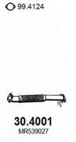 Asso 30.4001 Exhaust pipe